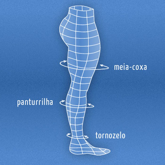 MEIA CALÇA MÉDIA COMPRESSÃO KENDALL