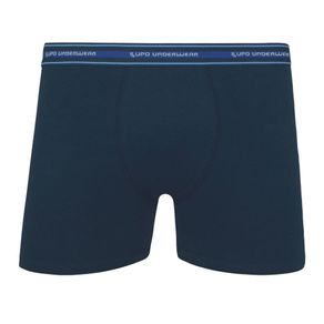 Lupo Cueca Masculino Algodão Boxer - Marinho Marinho - P