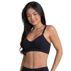 Sutiã Feminino Poliamida Power Preto - Loba Preto - M/42