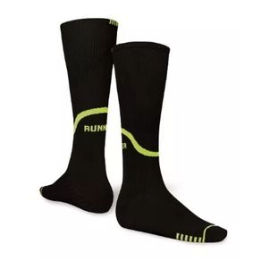 Meias Selene Poliamida Alta Compressão 3/4 Preto/Verde 34 a 39 Meias Selene Poliamida Alta Compressão 3/4 Preto/Verde - Un