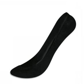 Meia Selene Sapatilha Feminina Algodão Preto 34 a 39 Meia Selene Sapatilha Feminina Algodão Preto - Un