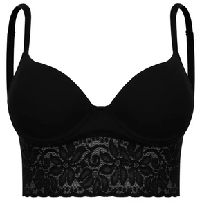 Sutiã Trifil AF Renda com Bojo 5915 Preto Un Preto - 40