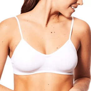 Sutiã Trifil AF Triangulo Sem Bojo 6096 Branco Un Branco - M/42