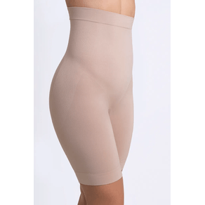 Calcinha Loba Cinta Bermuda Slim 47120 Natural Bege Un Natural Bege - P