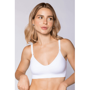 Sutiã Loba AF Power Sem Bojo 41028 Branco Un Branco - M/42
