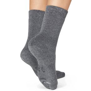 Meia Infantil Lupo Algodão Home Socks Atoalhada 2940 Cinza Chumbo Cinza Chumbo - 24/29