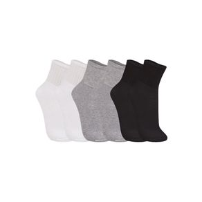 Kit 6 Pares Meias Trifil Algodão AU Atoalhada Esportiva 8720 Sortido Sortido - 31/34