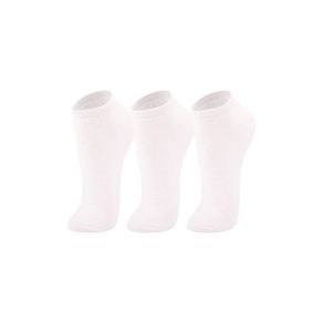 Kit 3 pares Meias Trifil Infantil Cano Curto De Algodão Esporte 5442 Branco - 31 a 34 Branco - 31/34