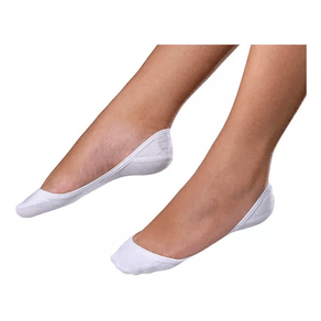 Meia Onfit Slim Sapatilha Invisível Algodão G27 Branco Un Branco - 33/35