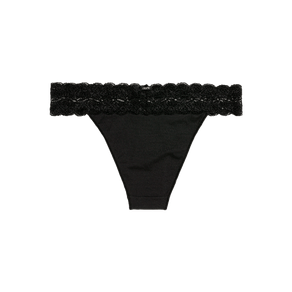 Calcinha Biquini Hope Acabamento Invisivel com Cos em Renda 13584 Preto Un Preto - P