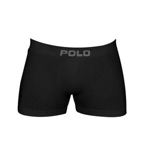 Cueca Boxer Polo Star Algodão Preta Preto - P