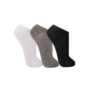 Kit 3 pares Meias Trifil Sapatilha Algodão Cano Invisível Esportiva 7064 Sortido Sortido - 35/38