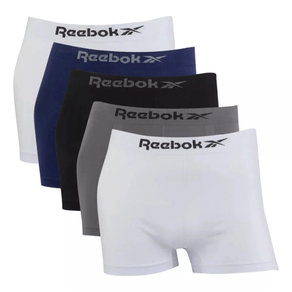 Kit 5 Cuecas Reebok Boxer Classic Microfibra Sortido Sortido - P
