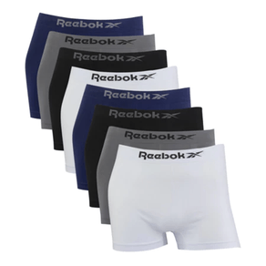 Kit 8 Cuecas Reebok Boxer Classic Microfibra Sortido Sortido - P