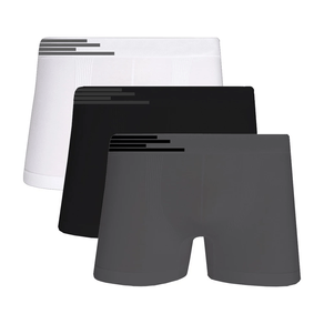 Kit 3 Cuecas Boxer Microfibra UP Sortido Sortido - P