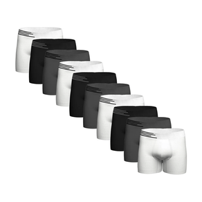 Kit 10 Cuecas Boxer Microfibra UP Sortido Sortido - P