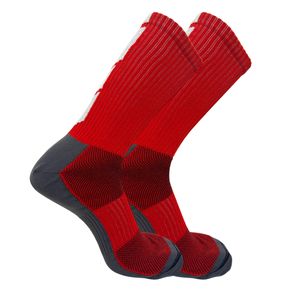 Meia Up Ciclismo Cano Longo Microfibra Masculina Vermelho - 39/44 Vermelho - 39/44