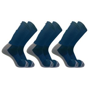Kit 3 Meias Up Ciclismo Cano Longo Microfibra Masculina Azul Marinho - 39/44 Azul Marinho - 39/44