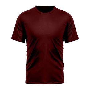 Camiseta Dry Fit Masculina Básica Vermelho Vermelho - P