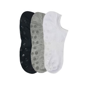 Kit 3 Pares Meias Antiderrapante Pilates e Yoga Masculino Sortido 39/44 Sortido - 39/44