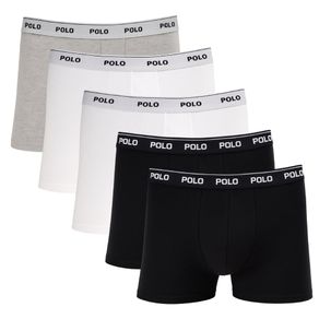 Kit 5 Cuecas Boxer Polo Star Cotton Sortido Sortido - P