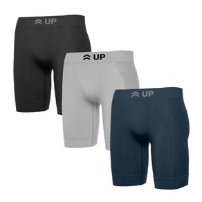 Kit 3 Bermudas Térmica Up Segunda Pele Sortido Sortido - P